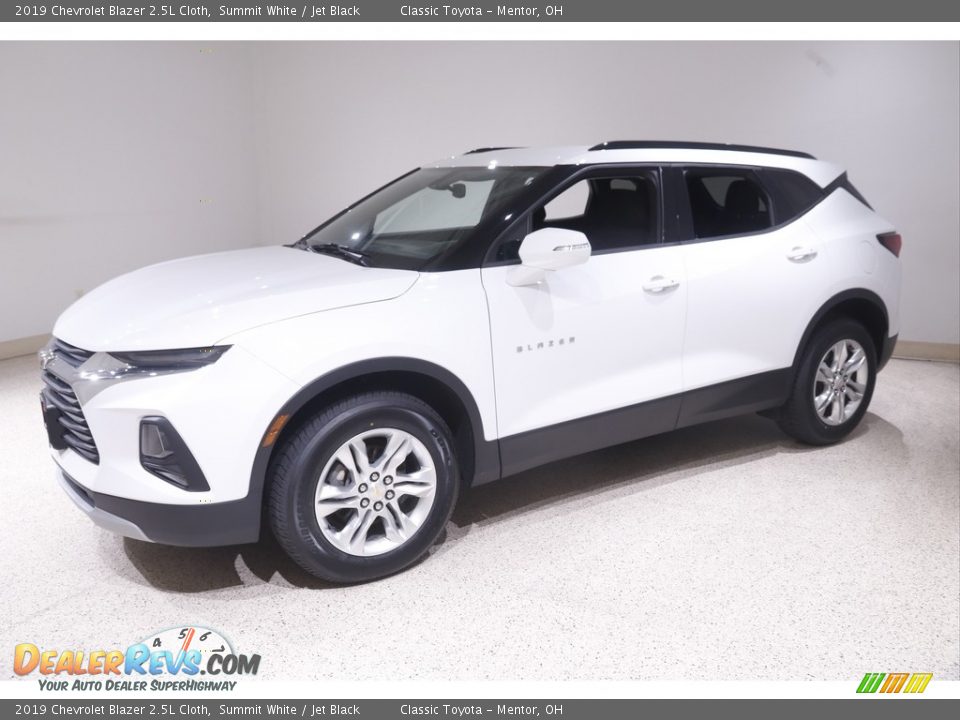 2019 Chevrolet Blazer 2.5L Cloth Summit White / Jet Black Photo #3