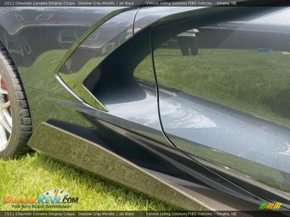 2021 Chevrolet Corvette Stingray Coupe Shadow Gray Metallic / Jet Black Photo #11