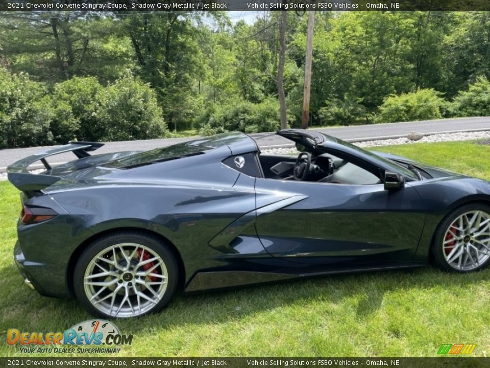 2021 Chevrolet Corvette Stingray Coupe Shadow Gray Metallic / Jet Black Photo #12