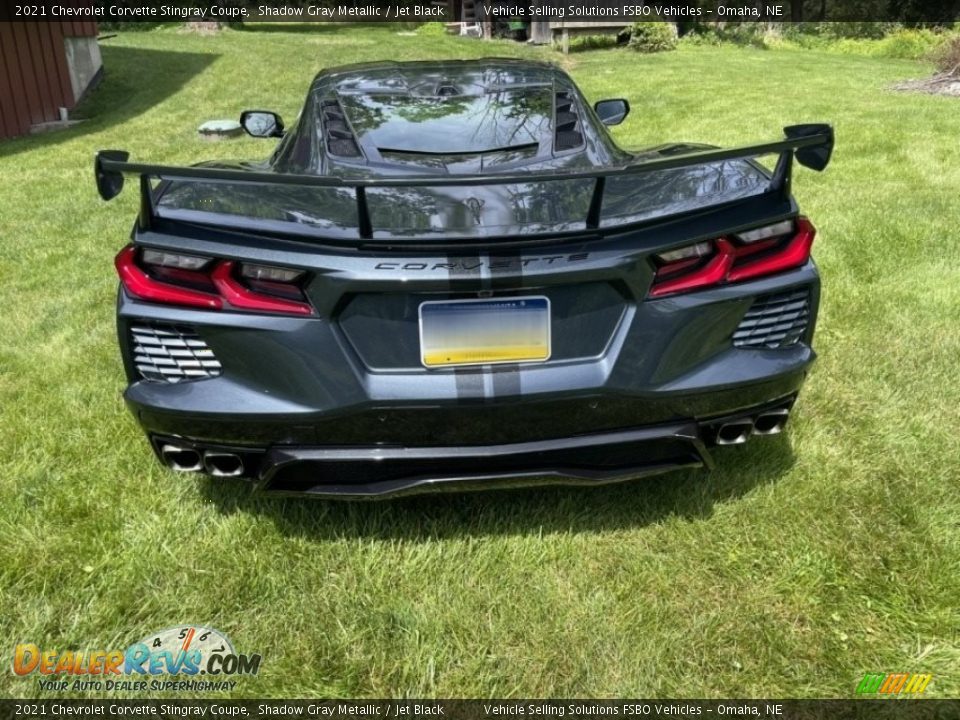 2021 Chevrolet Corvette Stingray Coupe Shadow Gray Metallic / Jet Black Photo #13