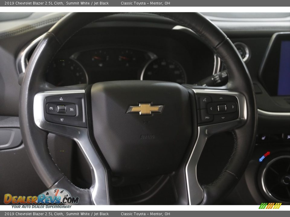 2019 Chevrolet Blazer 2.5L Cloth Summit White / Jet Black Photo #7