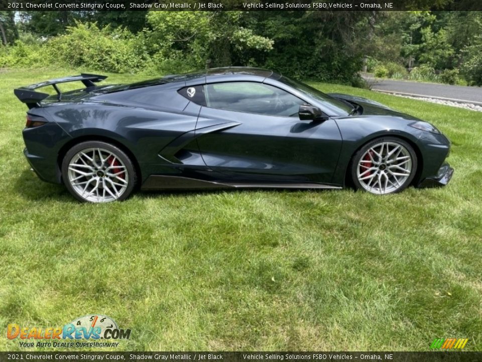 2021 Chevrolet Corvette Stingray Coupe Shadow Gray Metallic / Jet Black Photo #15