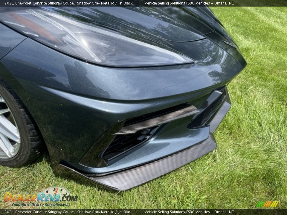 2021 Chevrolet Corvette Stingray Coupe Shadow Gray Metallic / Jet Black Photo #17