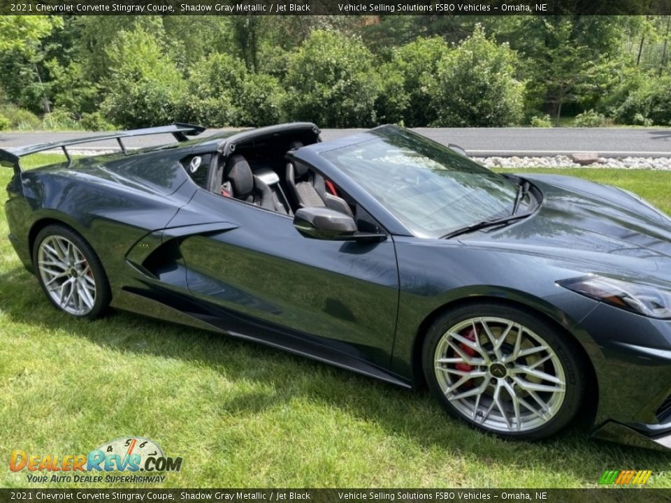 2021 Chevrolet Corvette Stingray Coupe Shadow Gray Metallic / Jet Black Photo #19