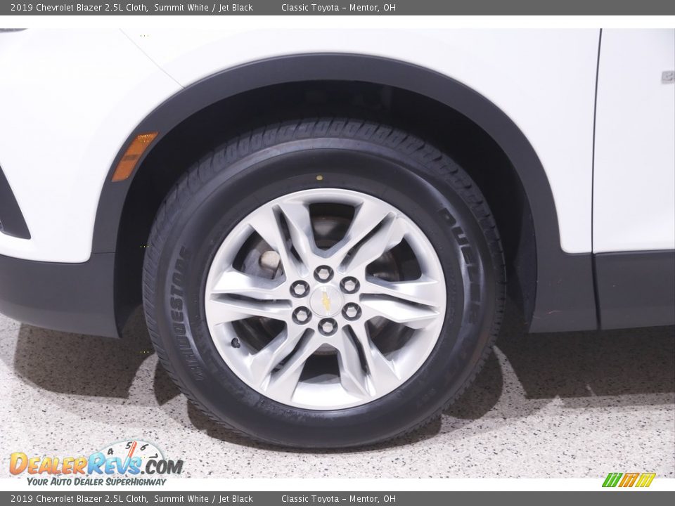2019 Chevrolet Blazer 2.5L Cloth Summit White / Jet Black Photo #19