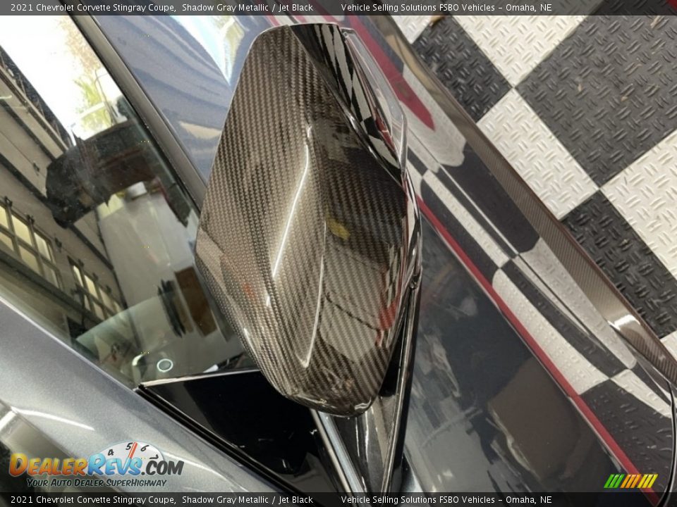2021 Chevrolet Corvette Stingray Coupe Shadow Gray Metallic / Jet Black Photo #25