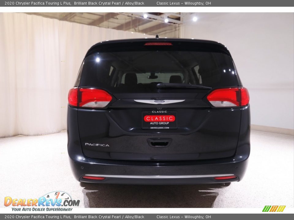 2020 Chrysler Pacifica Touring L Plus Brilliant Black Crystal Pearl / Alloy/Black Photo #25