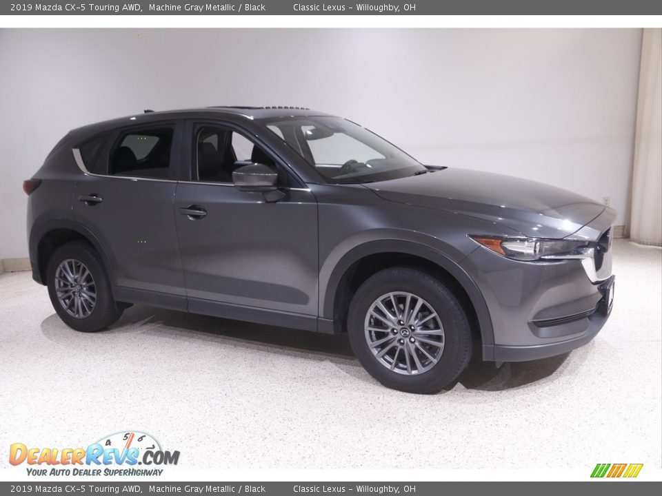 2019 Mazda CX-5 Touring AWD Machine Gray Metallic / Black Photo #1