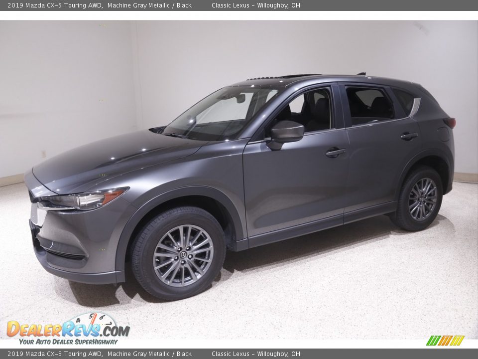 2019 Mazda CX-5 Touring AWD Machine Gray Metallic / Black Photo #3