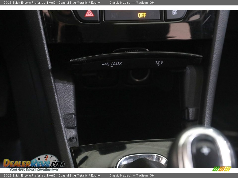 2018 Buick Encore Preferred II AWD Coastal Blue Metallic / Ebony Photo #15