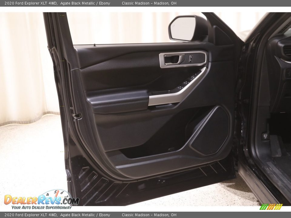 2020 Ford Explorer XLT 4WD Agate Black Metallic / Ebony Photo #5
