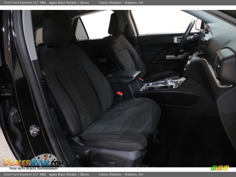 2020 Ford Explorer XLT 4WD Agate Black Metallic / Ebony Photo #16