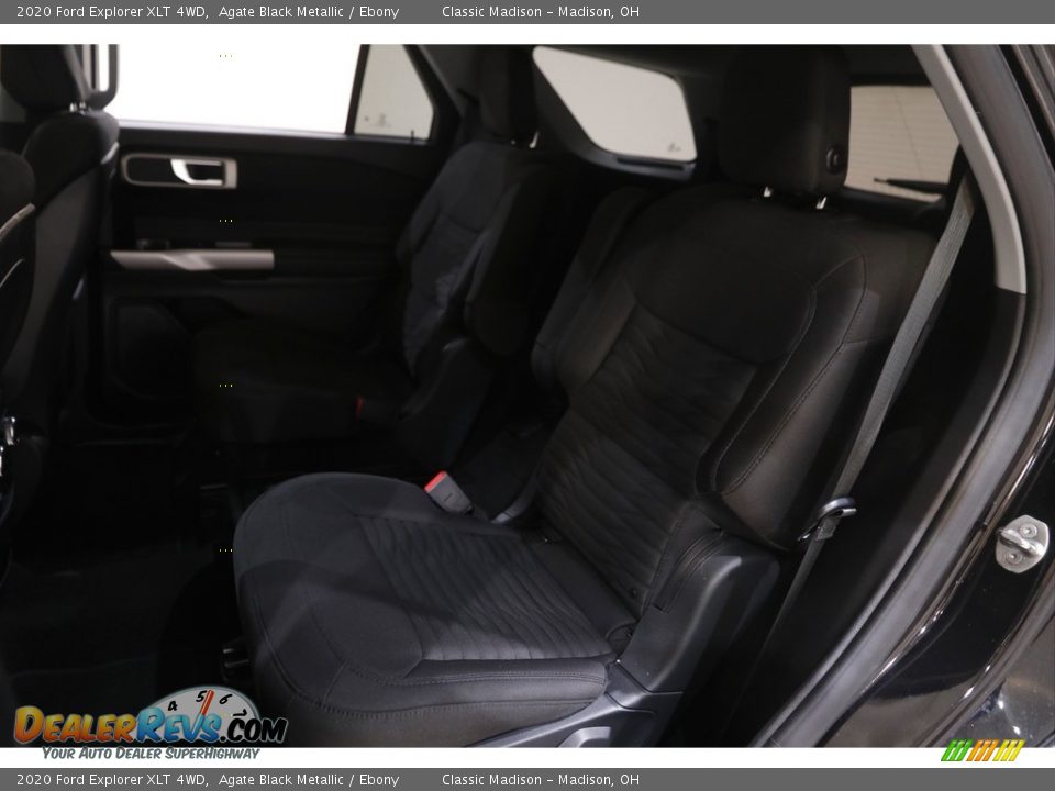 2020 Ford Explorer XLT 4WD Agate Black Metallic / Ebony Photo #18