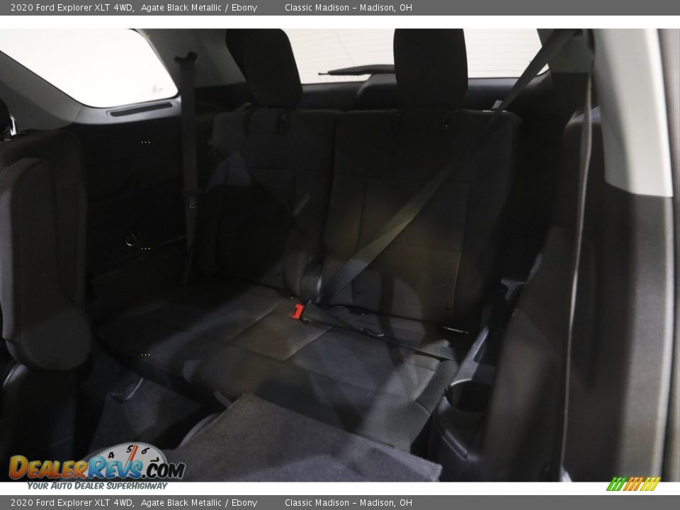 2020 Ford Explorer XLT 4WD Agate Black Metallic / Ebony Photo #19