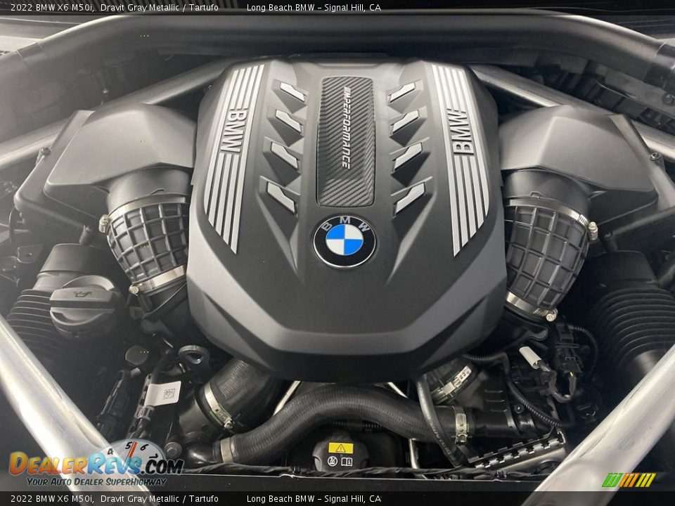 2022 BMW X6 M50i 4.4 Liter M TwinPower Turbocharged DOHC 32-Valve V8 Engine Photo #10