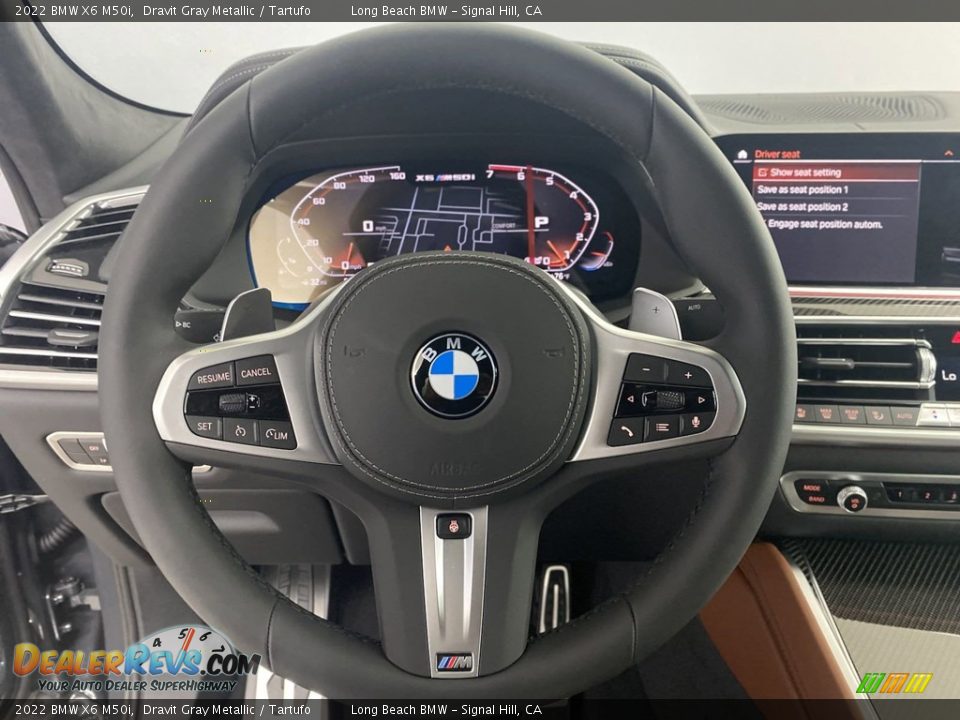 2022 BMW X6 M50i Steering Wheel Photo #15