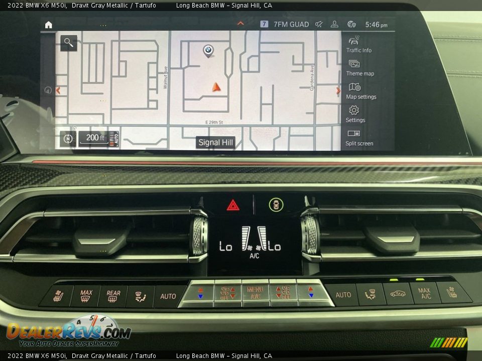 Navigation of 2022 BMW X6 M50i Photo #20