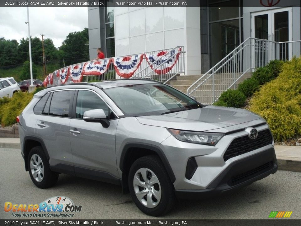 2019 Toyota RAV4 LE AWD Silver Sky Metallic / Black Photo #1