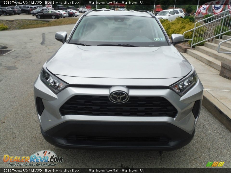 2019 Toyota RAV4 LE AWD Silver Sky Metallic / Black Photo #11