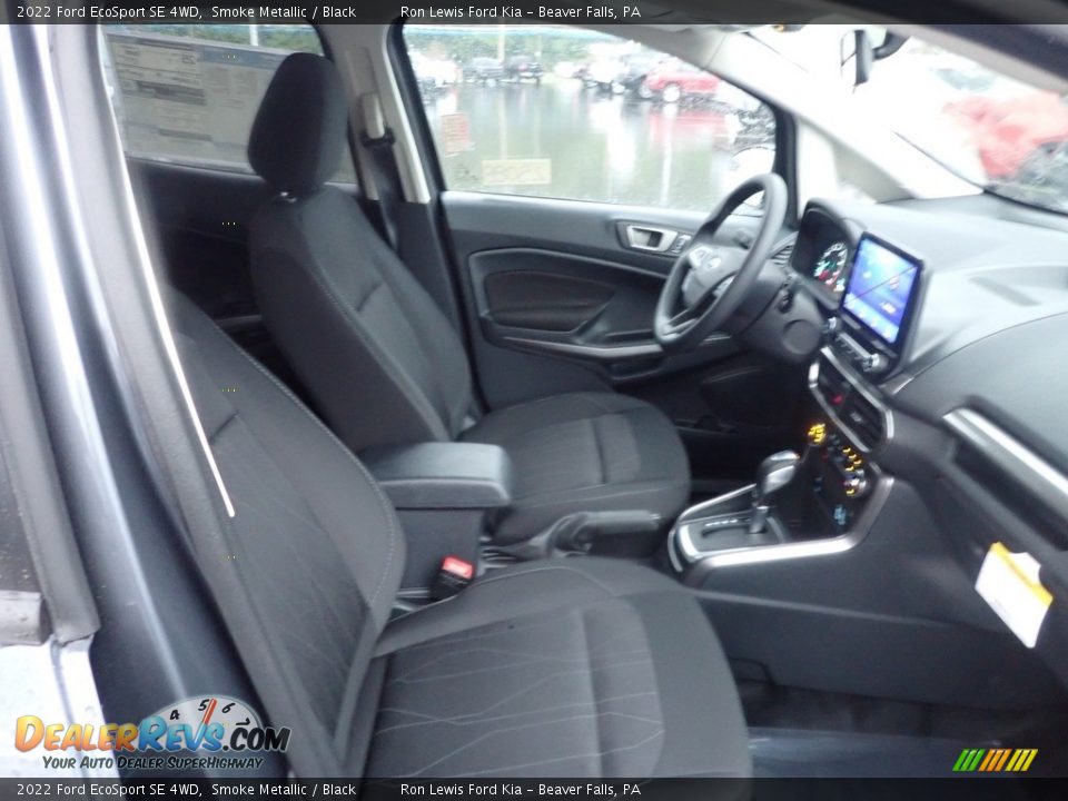 2022 Ford EcoSport SE 4WD Smoke Metallic / Black Photo #11