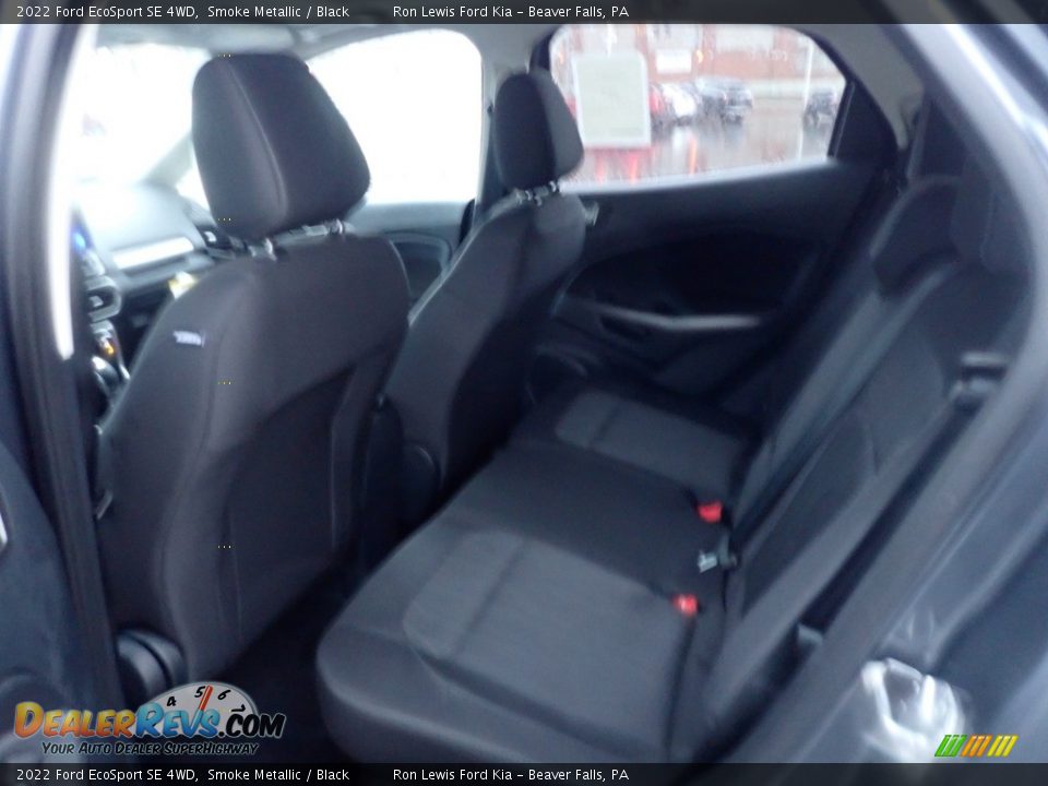 2022 Ford EcoSport SE 4WD Smoke Metallic / Black Photo #12