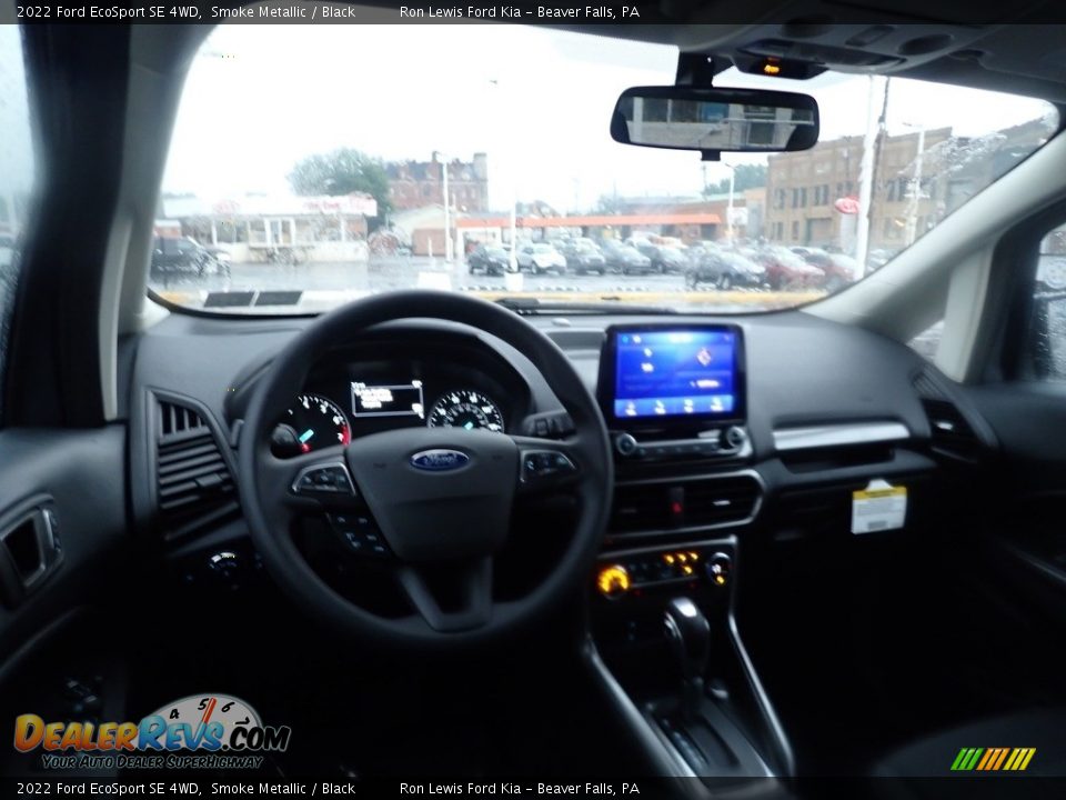2022 Ford EcoSport SE 4WD Smoke Metallic / Black Photo #13
