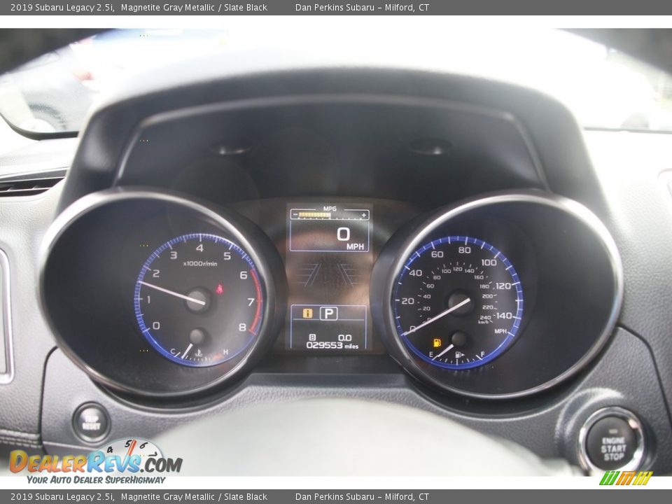 2019 Subaru Legacy 2.5i Gauges Photo #17