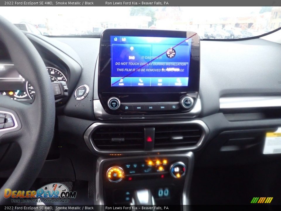 2022 Ford EcoSport SE 4WD Smoke Metallic / Black Photo #17
