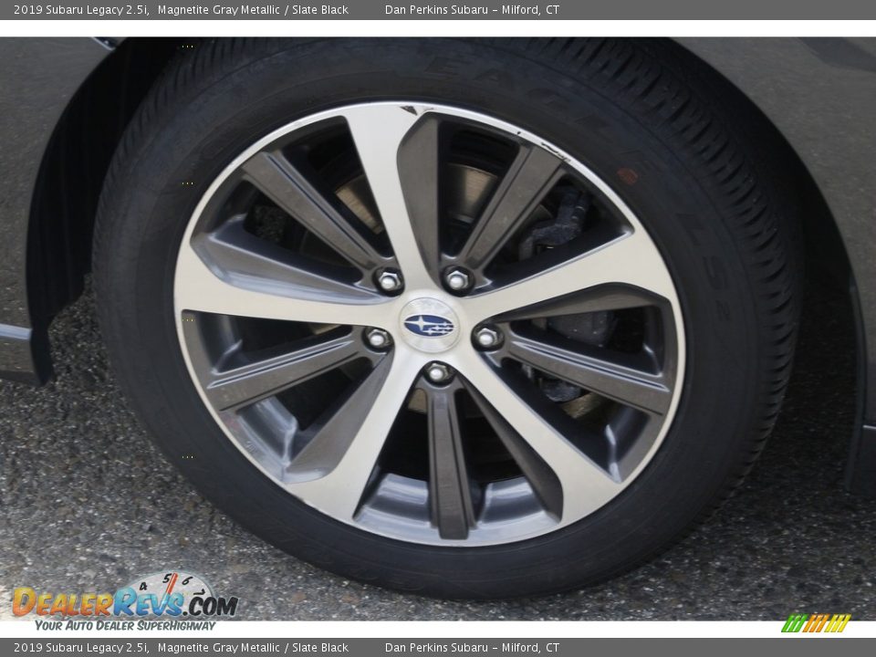 2019 Subaru Legacy 2.5i Magnetite Gray Metallic / Slate Black Photo #22
