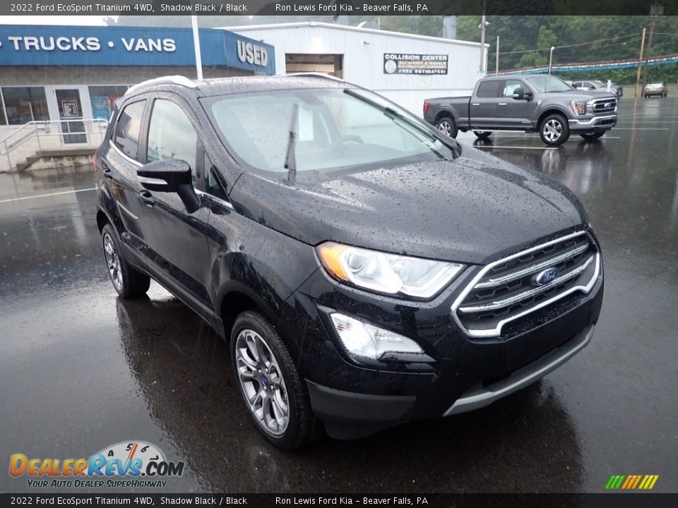 2022 Ford EcoSport Titanium 4WD Shadow Black / Black Photo #2