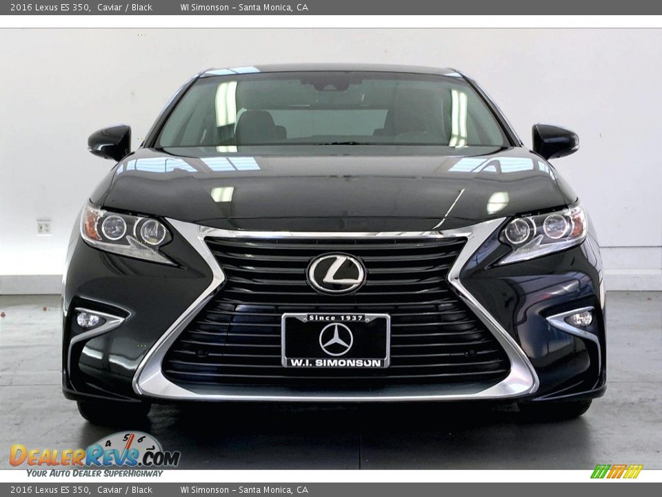 2016 Lexus ES 350 Caviar / Black Photo #2