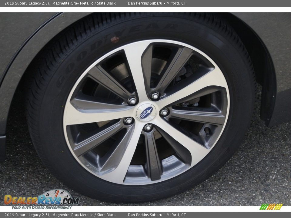 2019 Subaru Legacy 2.5i Magnetite Gray Metallic / Slate Black Photo #24