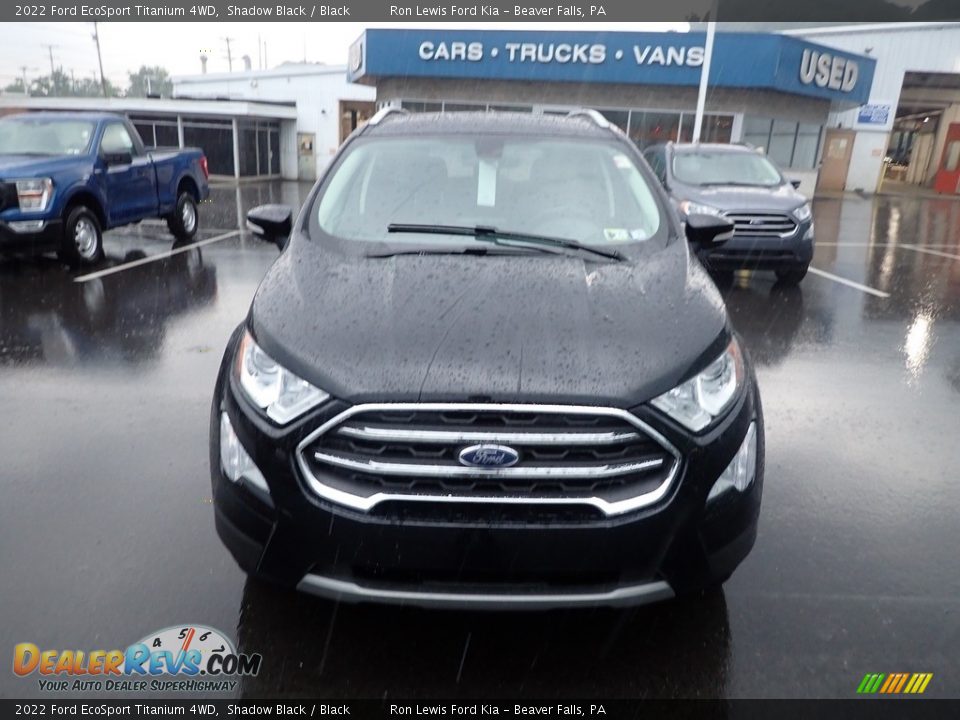 2022 Ford EcoSport Titanium 4WD Shadow Black / Black Photo #3