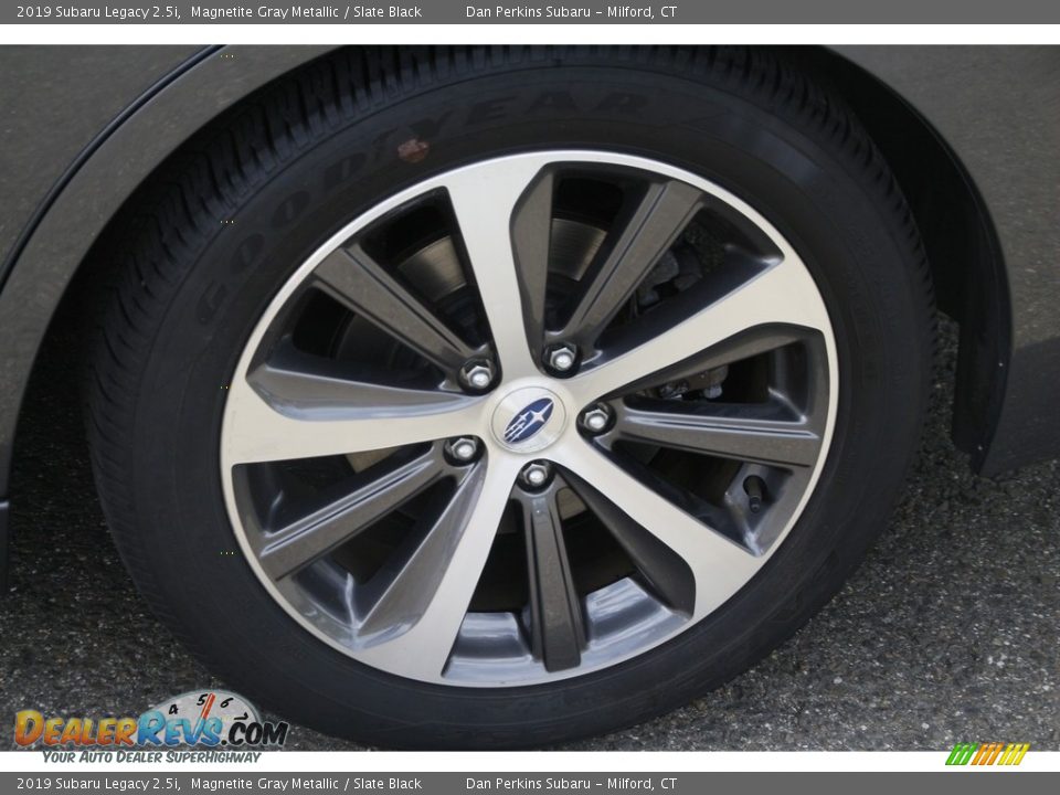 2019 Subaru Legacy 2.5i Magnetite Gray Metallic / Slate Black Photo #25