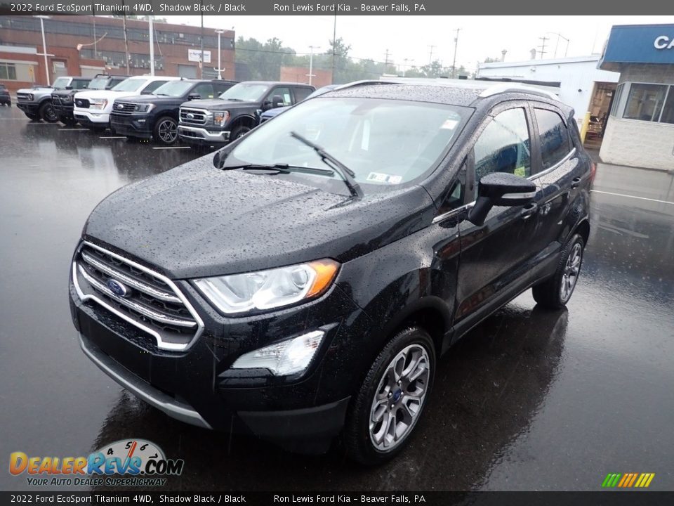 2022 Ford EcoSport Titanium 4WD Shadow Black / Black Photo #4