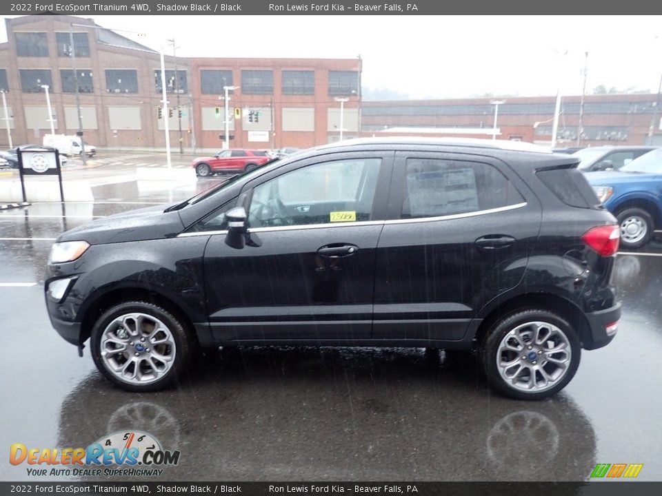 2022 Ford EcoSport Titanium 4WD Shadow Black / Black Photo #5