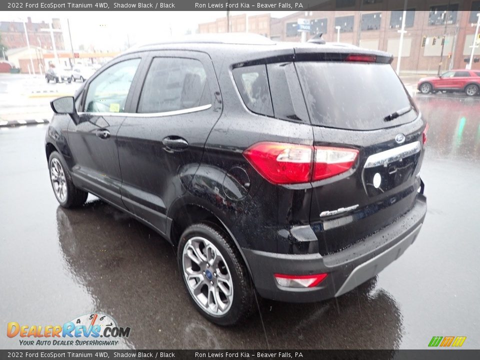 2022 Ford EcoSport Titanium 4WD Shadow Black / Black Photo #6