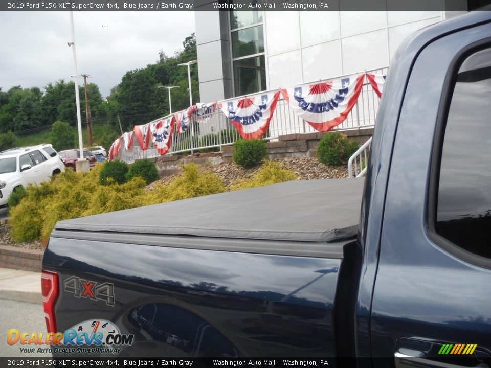 2019 Ford F150 XLT SuperCrew 4x4 Blue Jeans / Earth Gray Photo #12