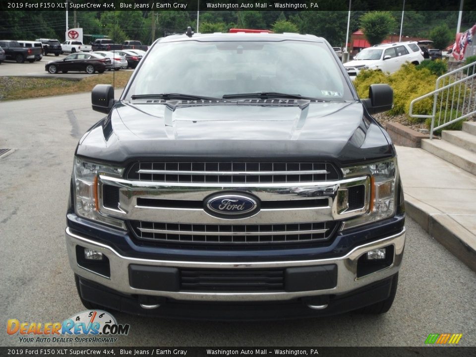 2019 Ford F150 XLT SuperCrew 4x4 Blue Jeans / Earth Gray Photo #13