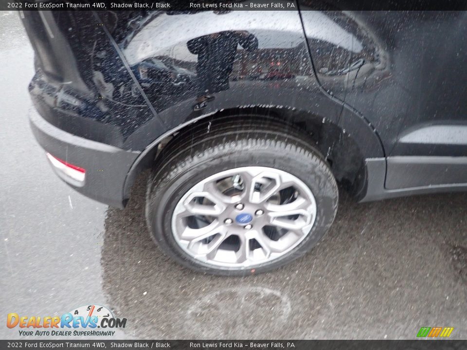 2022 Ford EcoSport Titanium 4WD Shadow Black / Black Photo #9