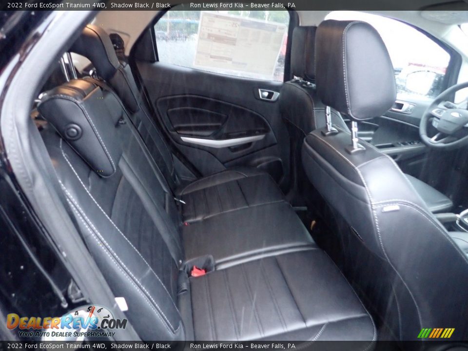 2022 Ford EcoSport Titanium 4WD Shadow Black / Black Photo #10