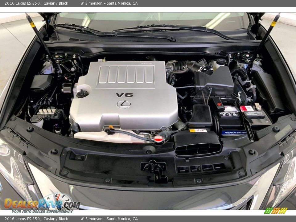 2016 Lexus ES 350 3.5 Liter DOHC 24-Valve VVT-i V6 Engine Photo #9