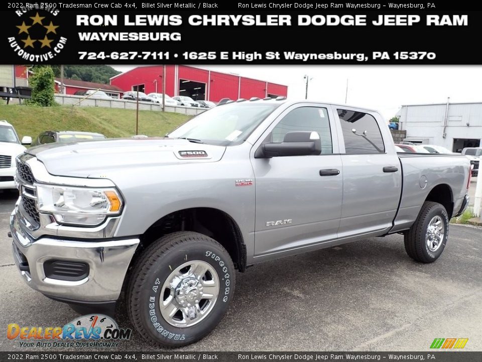 2022 Ram 2500 Tradesman Crew Cab 4x4 Billet Silver Metallic / Black Photo #1