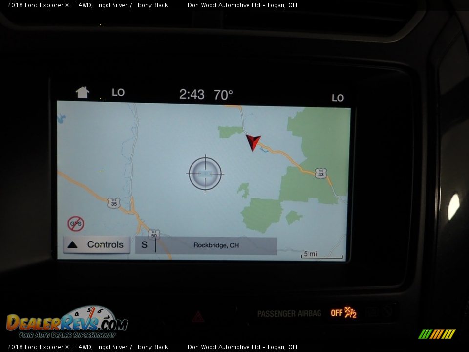 2018 Ford Explorer XLT 4WD Ingot Silver / Ebony Black Photo #3