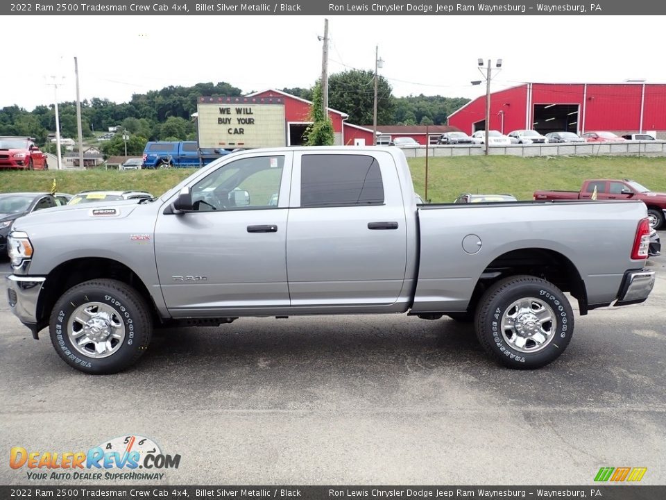 2022 Ram 2500 Tradesman Crew Cab 4x4 Billet Silver Metallic / Black Photo #2