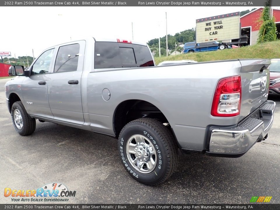 2022 Ram 2500 Tradesman Crew Cab 4x4 Billet Silver Metallic / Black Photo #3