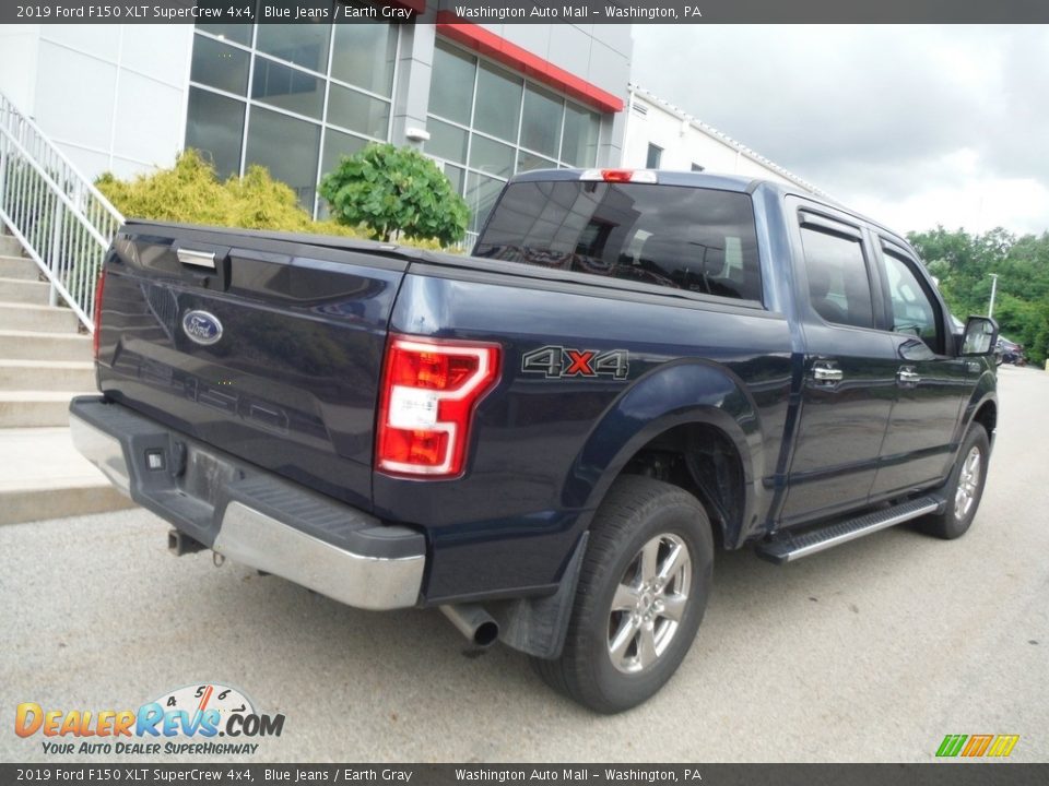 2019 Ford F150 XLT SuperCrew 4x4 Blue Jeans / Earth Gray Photo #18