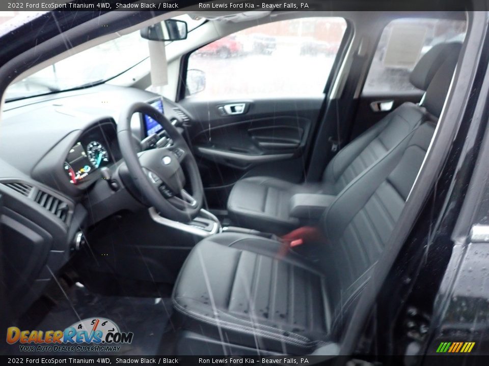 2022 Ford EcoSport Titanium 4WD Shadow Black / Black Photo #14