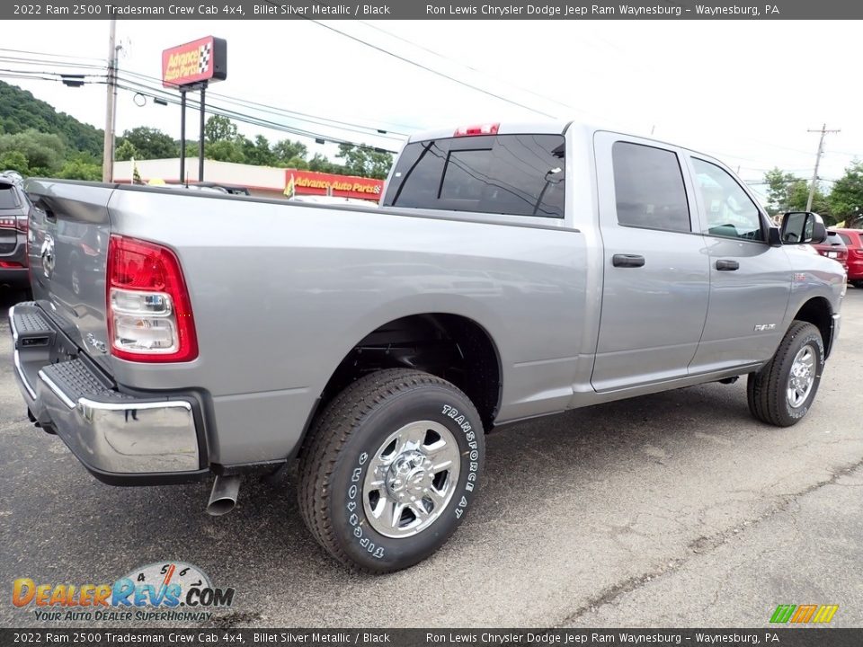 2022 Ram 2500 Tradesman Crew Cab 4x4 Billet Silver Metallic / Black Photo #5