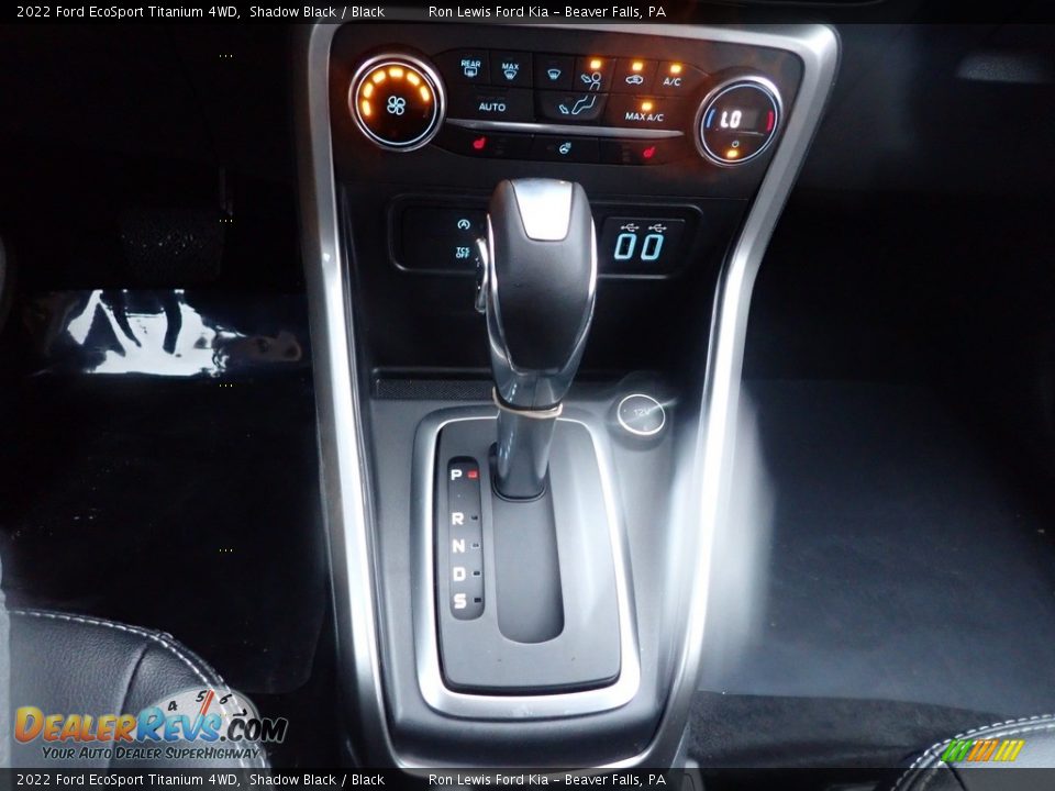 2022 Ford EcoSport Titanium 4WD Shadow Black / Black Photo #15